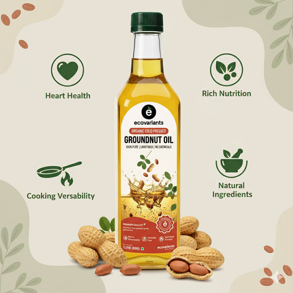 Cold Pressed Groundnut Oil
