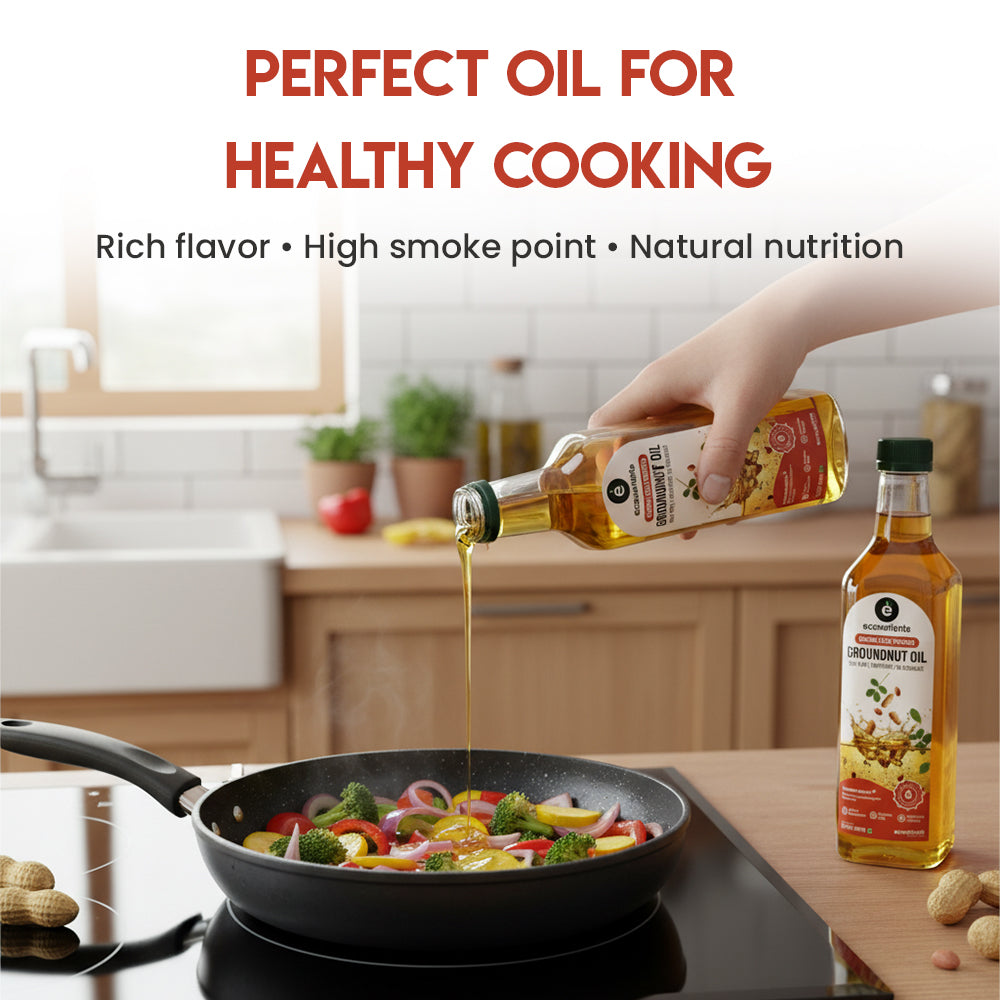 Cold Pressed Groundnut Oil
