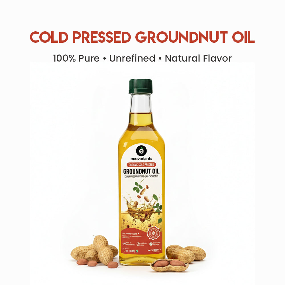 Cold Pressed Groundnut Oil