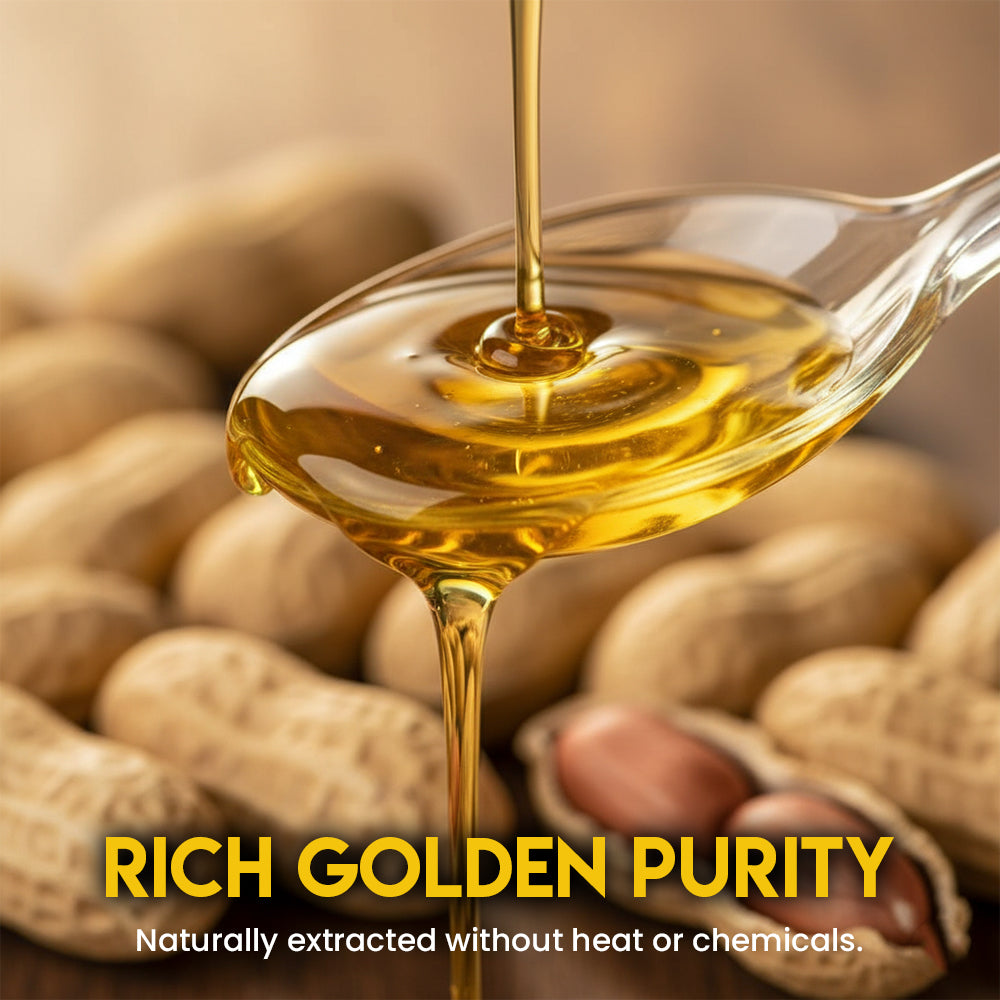 Cold Pressed Groundnut Oil